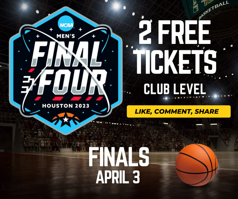 WIN 2 NCAA FINAL CHAMPIONSHIP TICKETS!